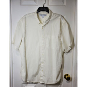 Old Navy Slim Built‑In Flex Button Down Shirt Bright White XXL